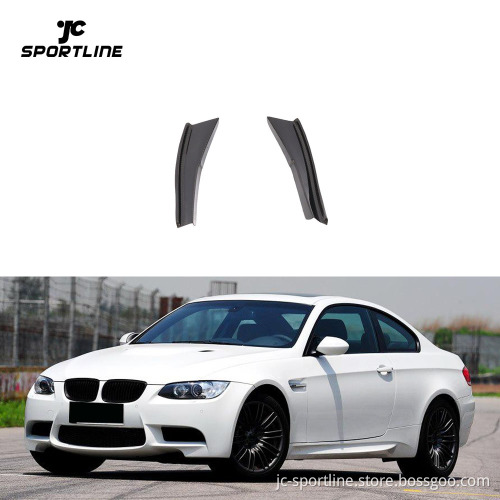 Carbon Fiber Front Bumper Canards Splitters for BMW E90/E92/E93 M3 2007-2013